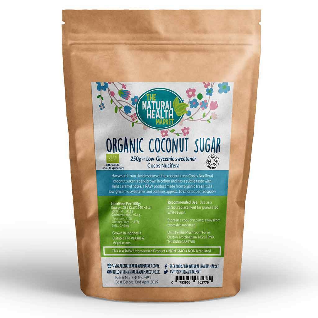 Organic Coconut Sugar 250g by The Natural Health Market