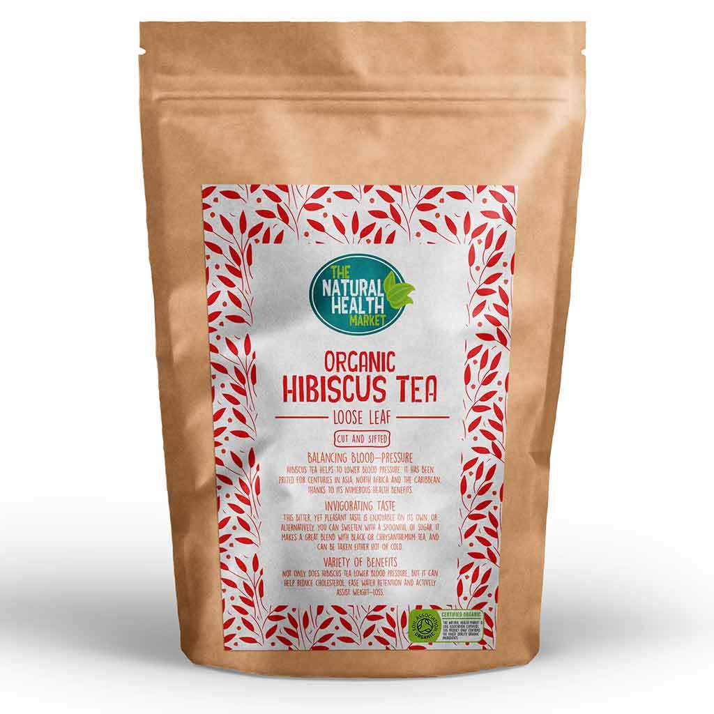Organic Hibiscus Loose Tea By The Natural Health Market