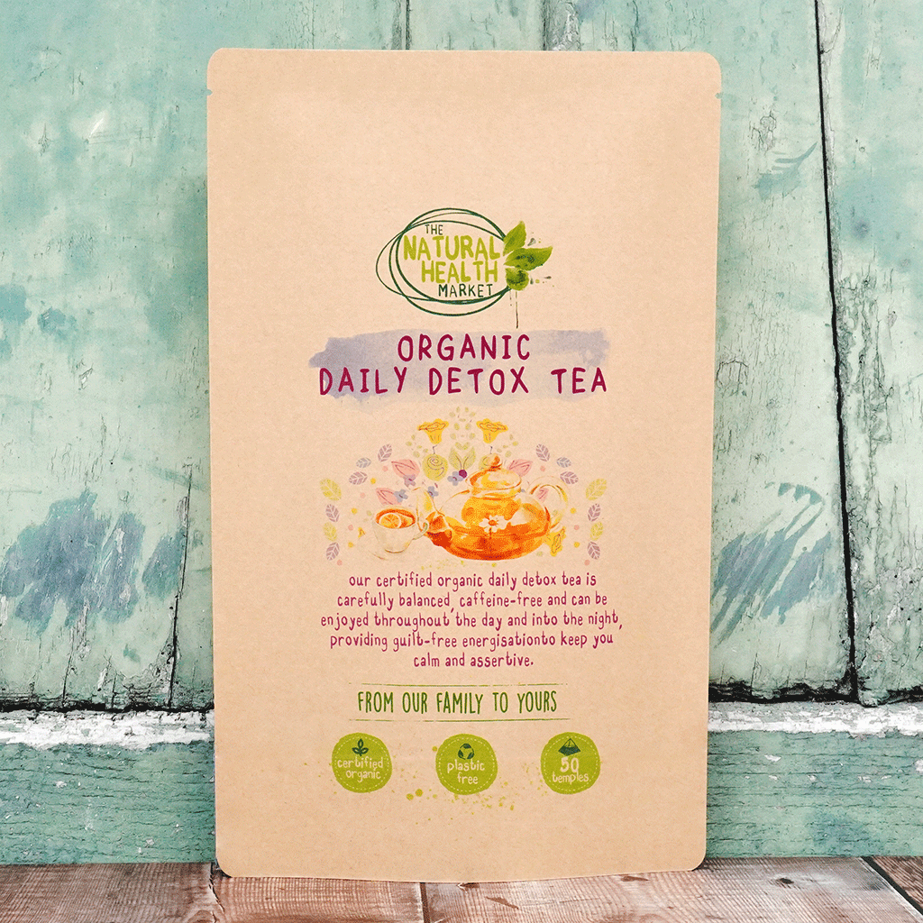 Organic Daily Detox Tea Bags By The Natural Health Market