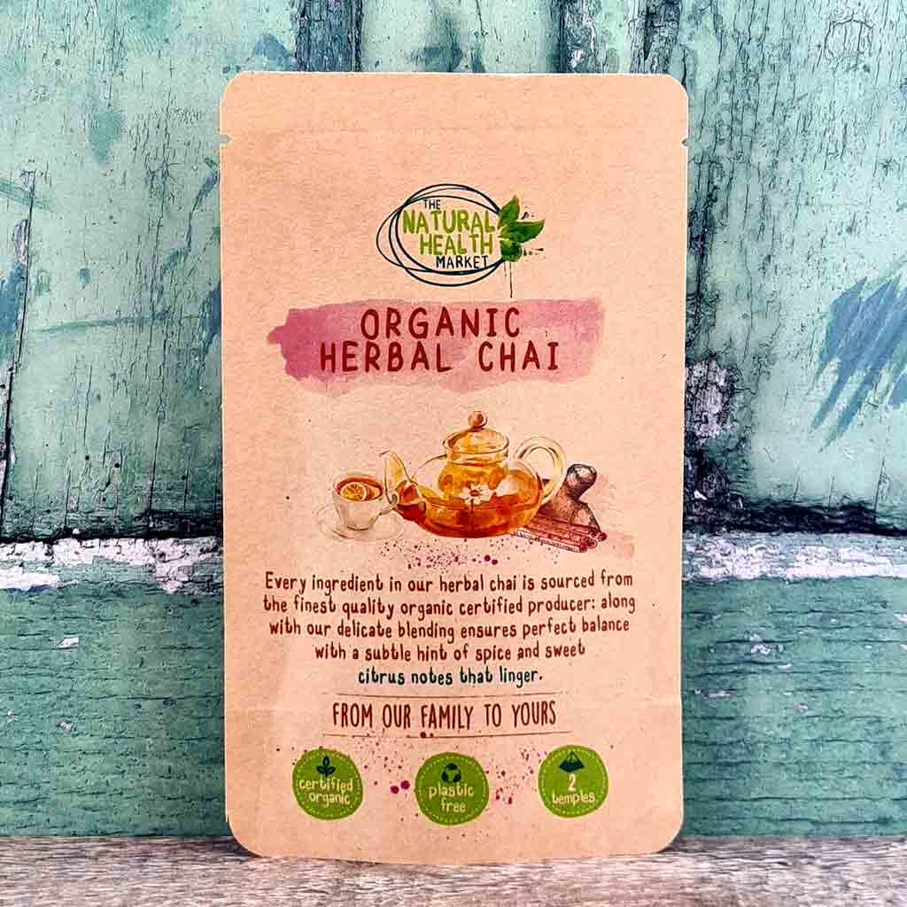 Organic Herbal Chai 2-Bags - The Natural Health Market
