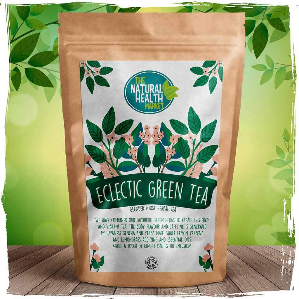 Organic eclectic green tea by The Natural Health Market