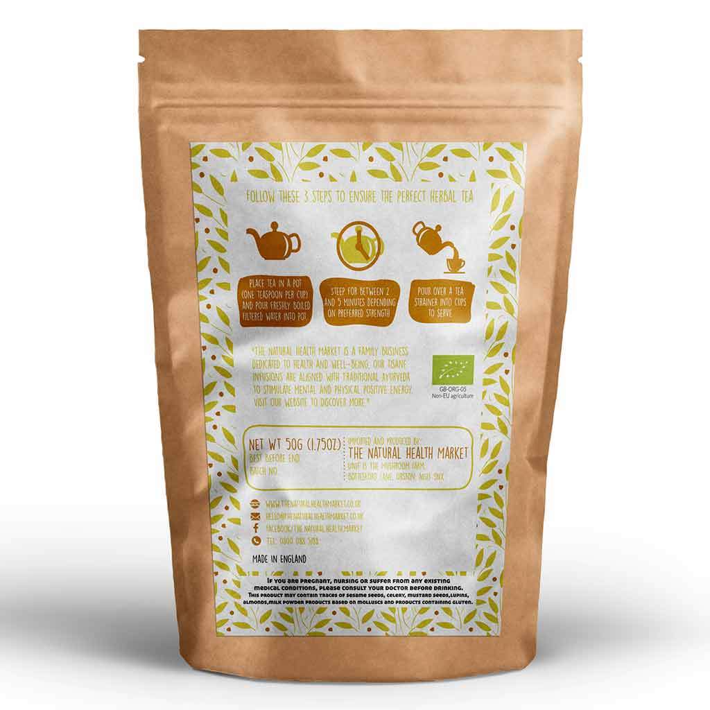 Organic Ginger Tea Loose Leaf Blend - Indian Origin. - The Natural ...