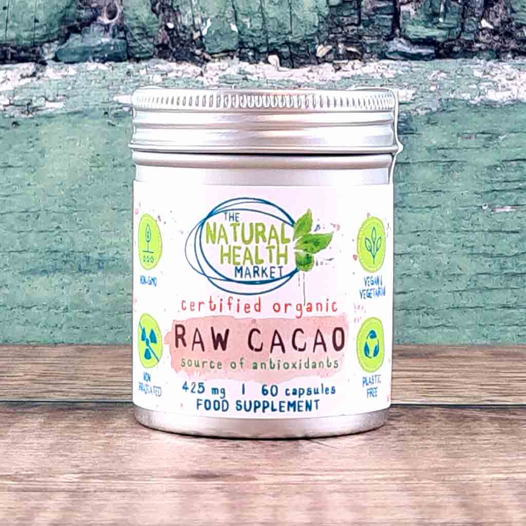 Organic Cacao Capsules 425mg